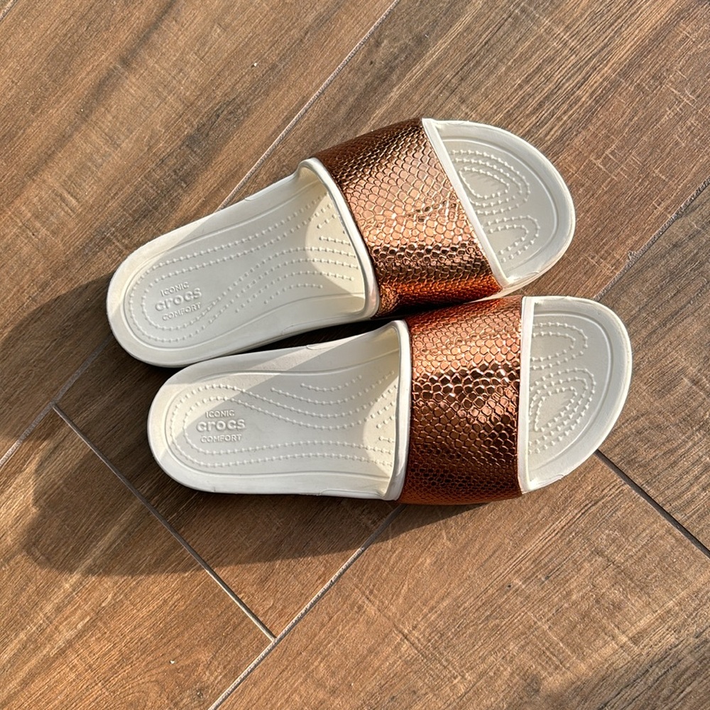 Crocs slides